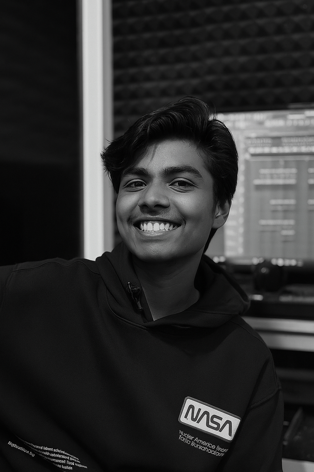 Photo of Vedansh Sharma, Head of Audio & Music Production